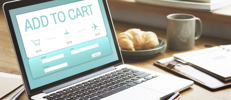 Online E-Commerce Shopping Interface Concept