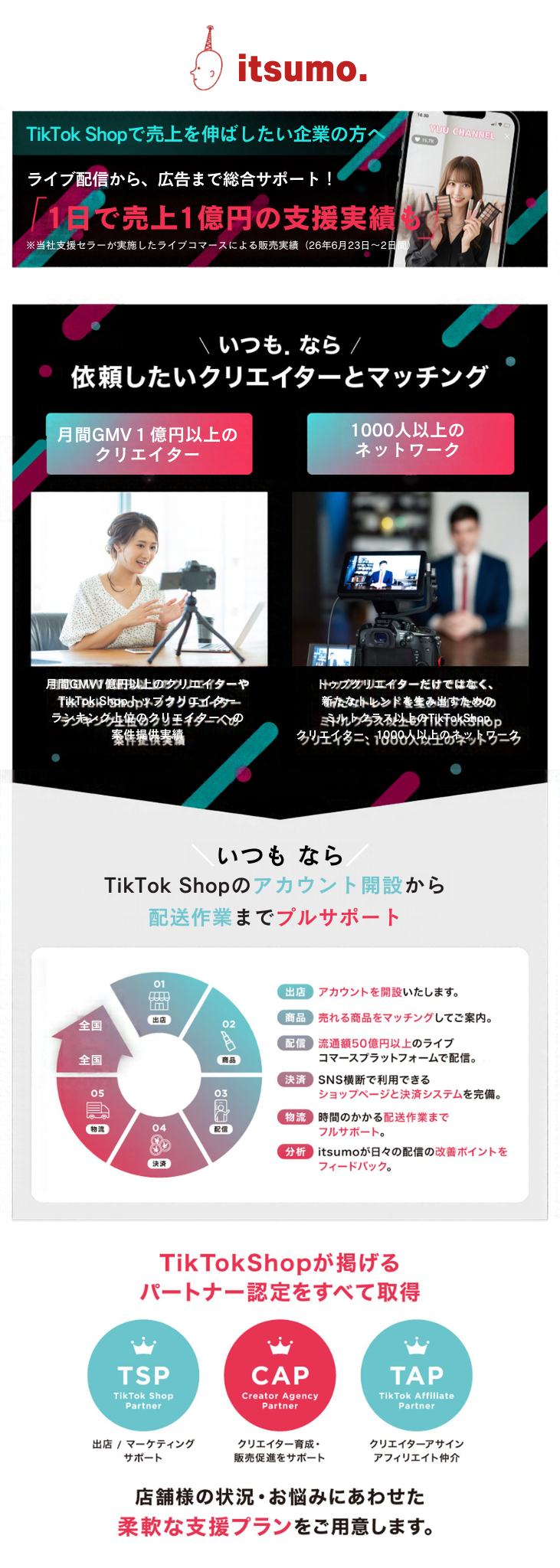 TikTok Shopを始めたい企業の方へ