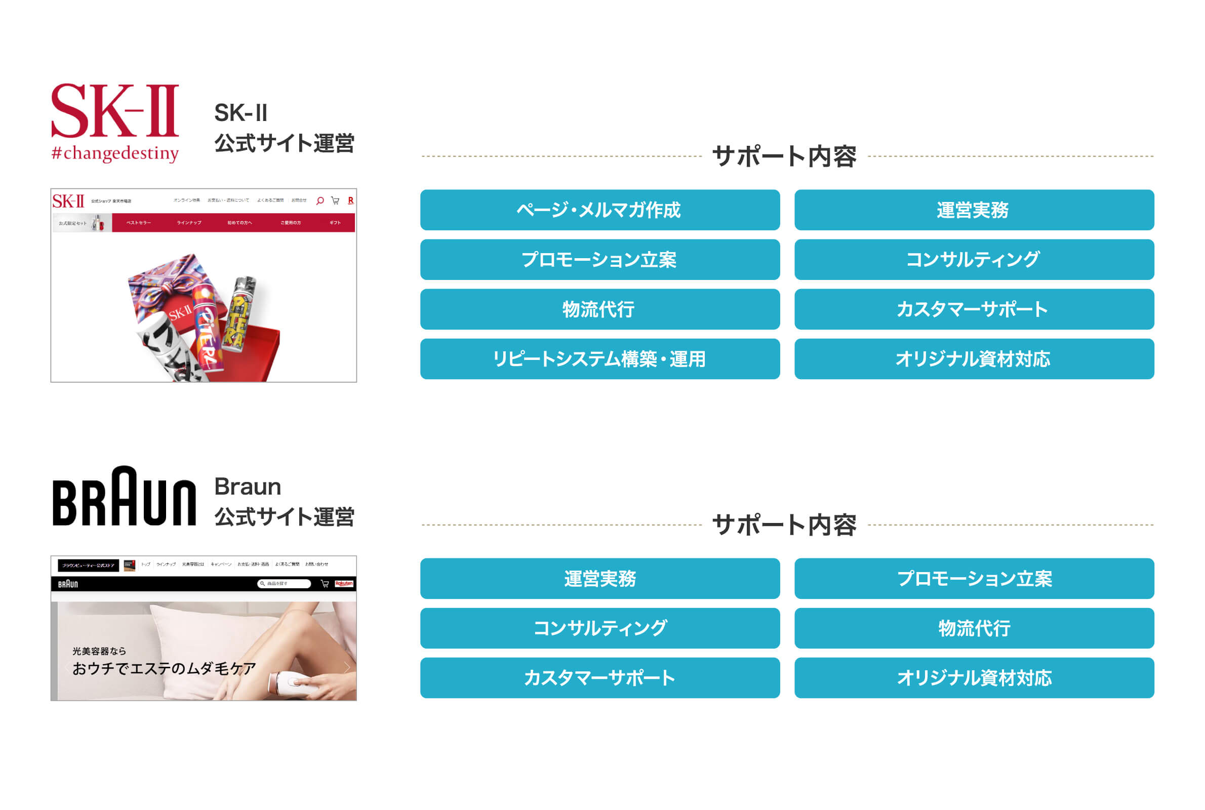 SK-Ⅱ公式サイト運営：P&G の楽天市場 公式WEB代理店